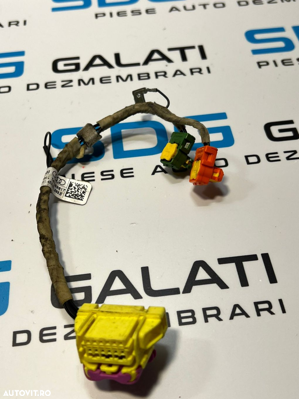 Cablaj Instalatie Electrica Spira Spirala Panglica Volan Audi A5 2008 - 2011 Cod 4E0971589B - 6