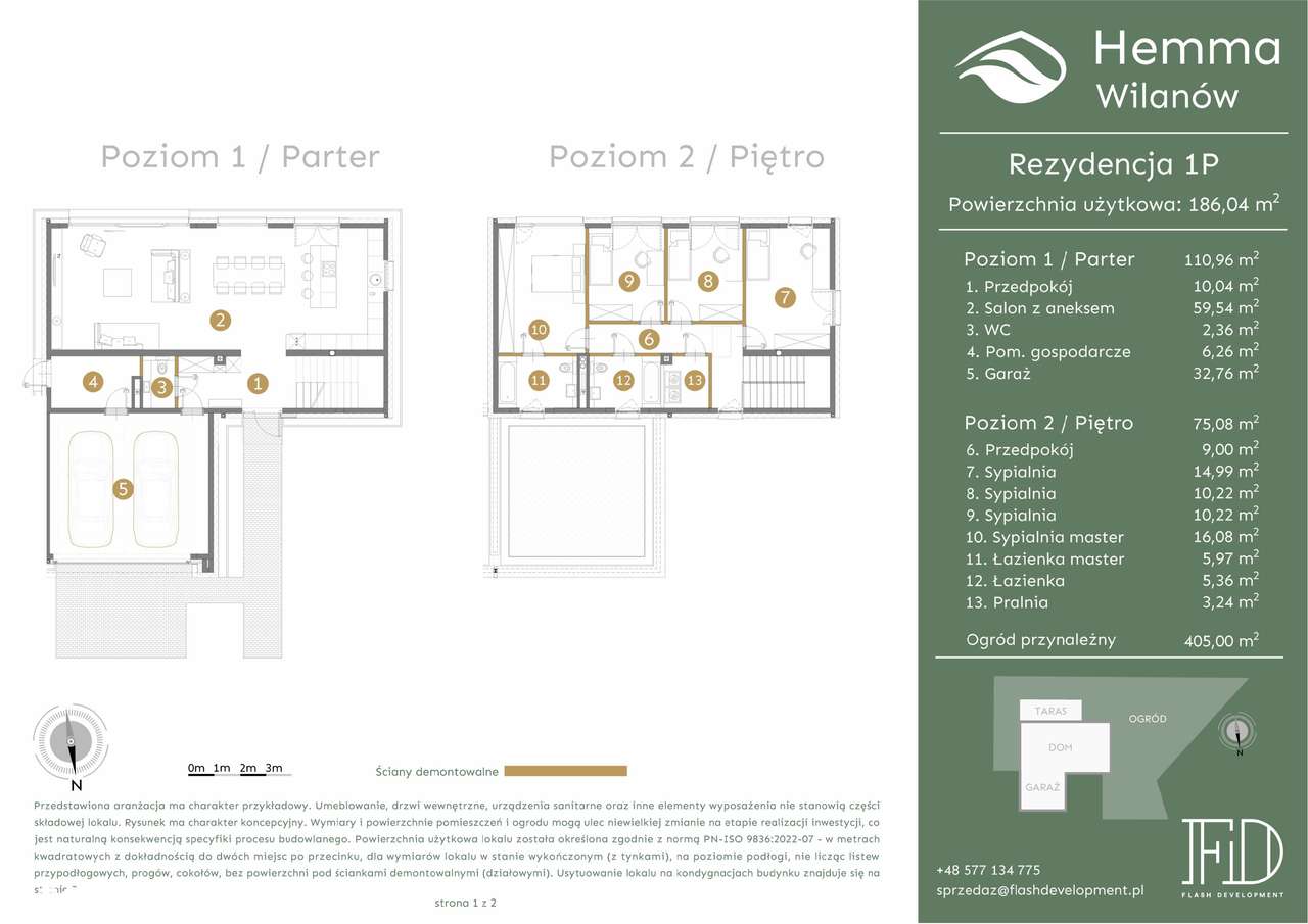 5-pokojowy dom 186m2 + ogródek Bez Prowizji - Pełny obrazek: 2/7
