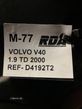 M77 Motor Volvo V40 1.9 Td De 2000 Ref- D4192T2 - 4