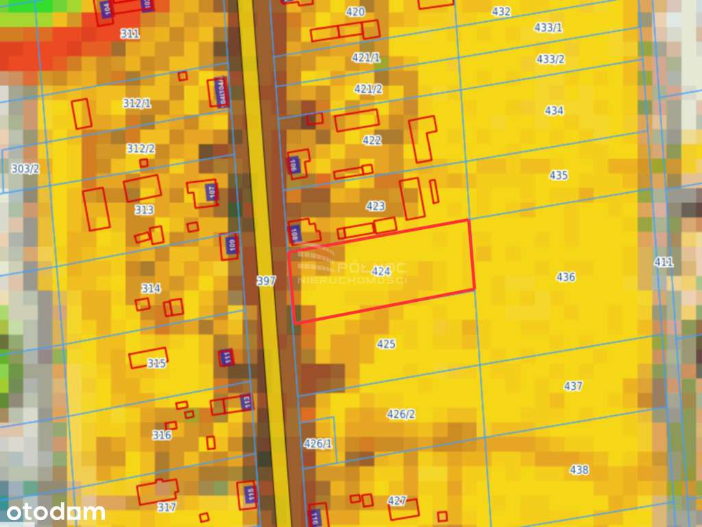 Atrakcyjna działka 2500 m² w Lubniu - Pełny obrazek: 4/6