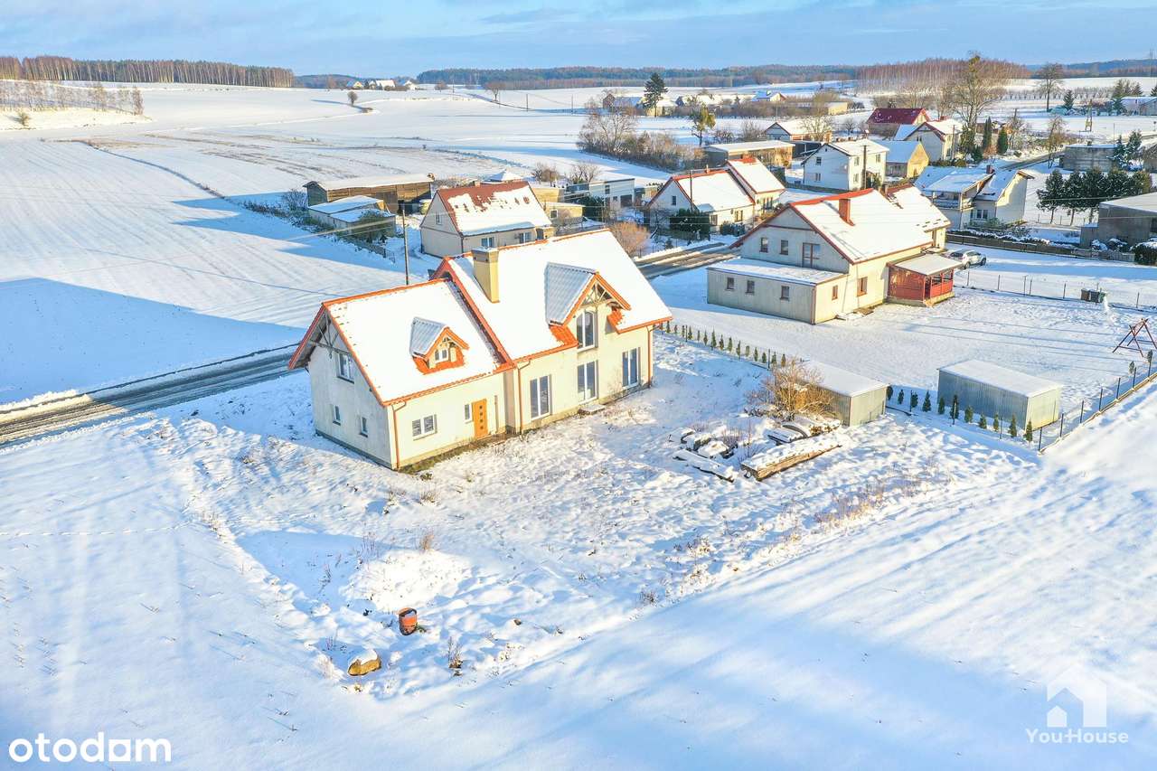 Dom w Ostaszewie k. Lubawy - wygodny i przestronny-4