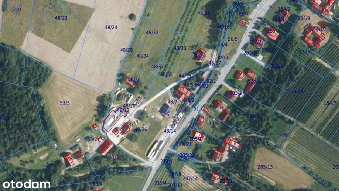 14 arów/Budowlana/Moszczenica N. - gm. Stary Sącz/Bezpośrednio - Pełny obrazek: 3/5