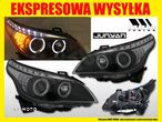 Reflektor Lampy kpl Ringi Angel Eyes Led Tuning Bmw 5 e60 e61 03-07 - 2