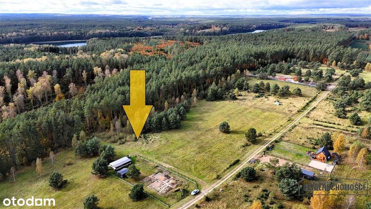 Działka nad jeziorem. Prąd, wodociąg, plaża. - Pełny obrazek: 5/20