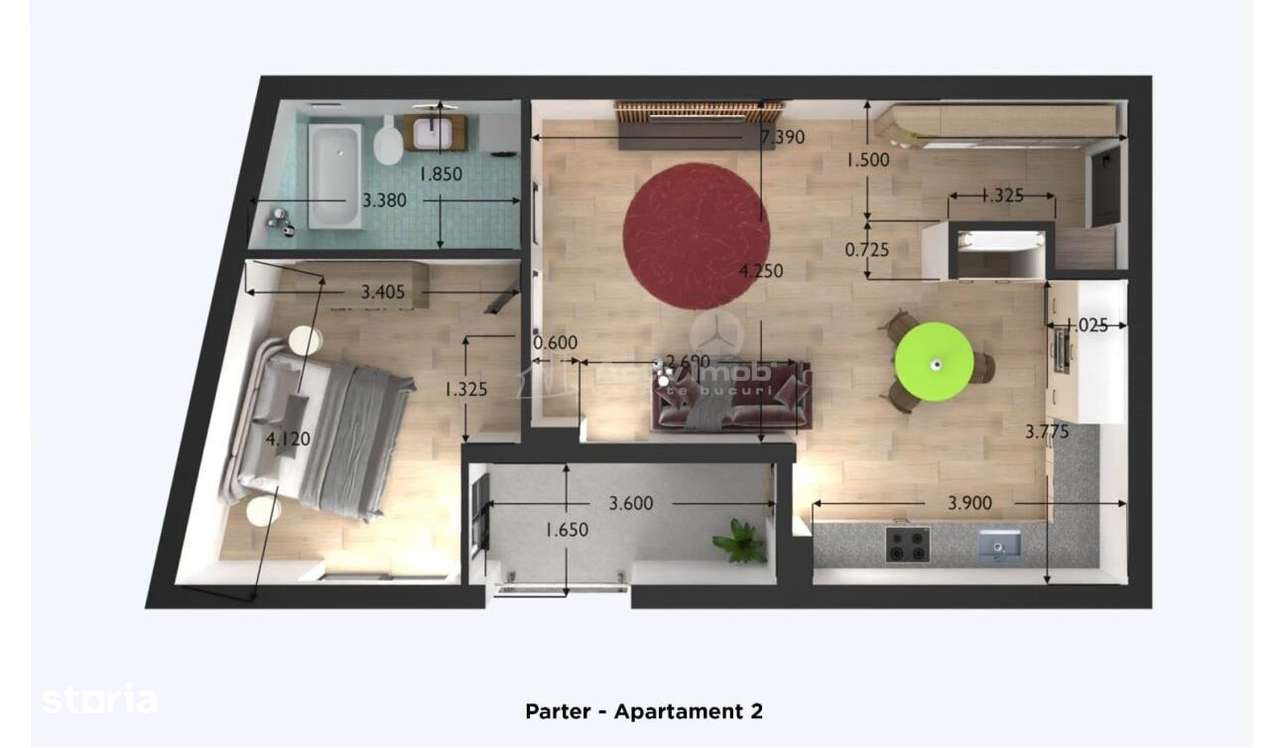 Proiect imobiliar Nou - Direct de la dezvoltator - Malul Crisului-12