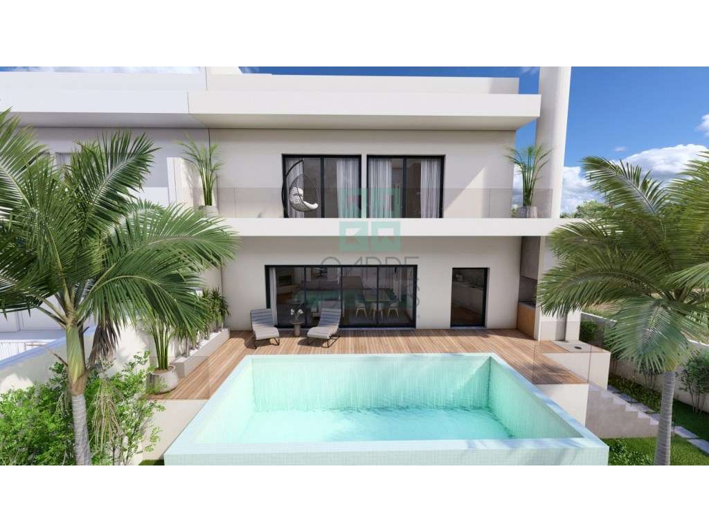 Lote com projeto aprovado, piscina e vistas de mar, centro de Tavir...-49