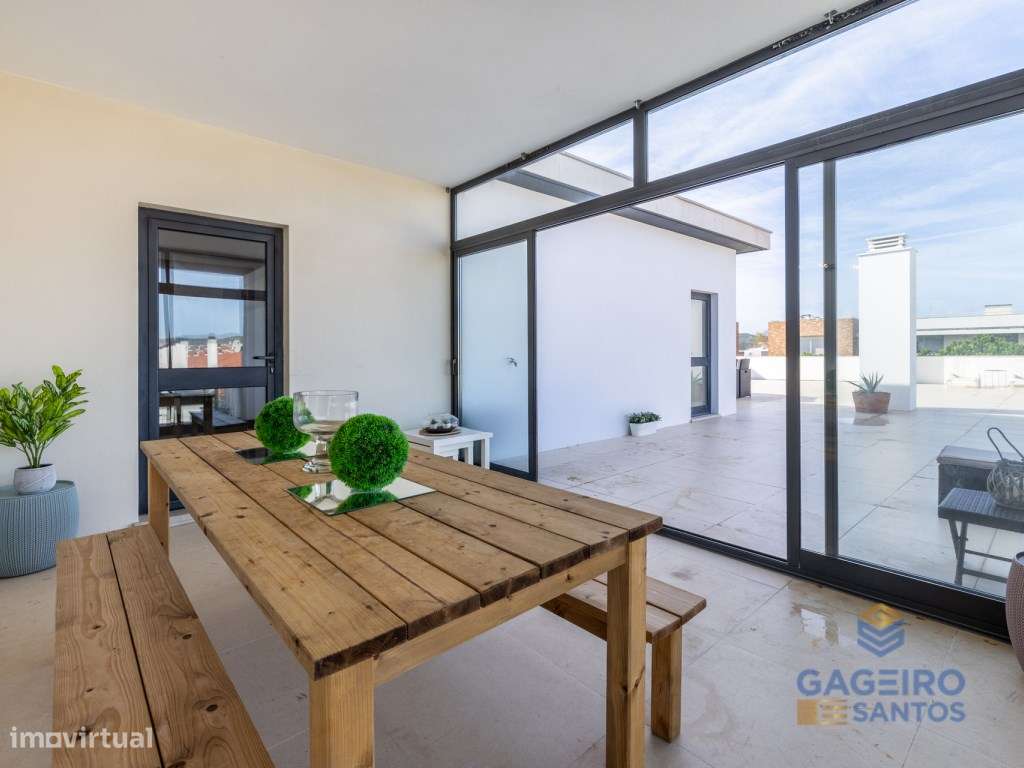 Espaçoso apartamento T3 com terraço privativo - São Martinho do Porto-30