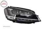 Faruri 3D LED Volan Dreapta VW Golf VII (2012-2017) R-Line LED Semnalizare Dinamic- livrare gratuita - 3