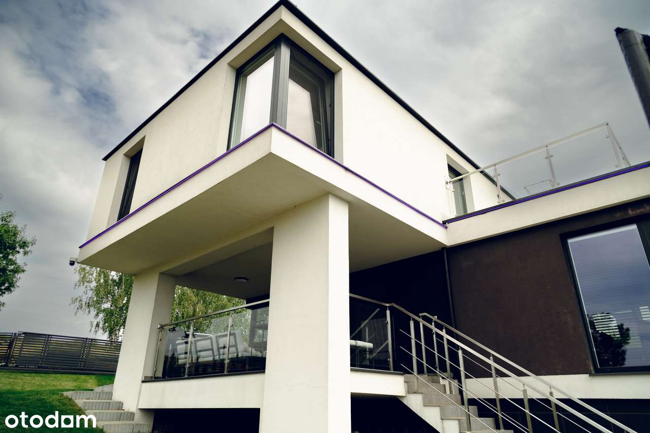 Ekskluzywny dom 152,5 m² na widokowym wzgórzu – Tyczyn (Łany) | 8 ar
