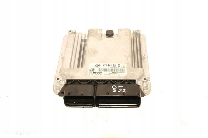 KOMPUTER STEROWNIK ECU SILNIKA VW TRANSPORTER T5 2,5 TDI 070906016EC 03-09R - 1