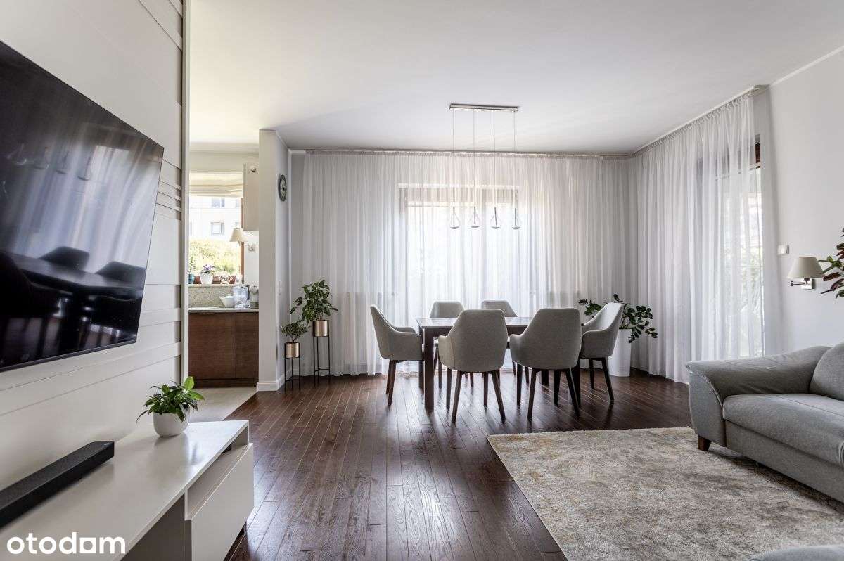 Trzypokojowe mieszkanie z tarasami i ogrodem-1