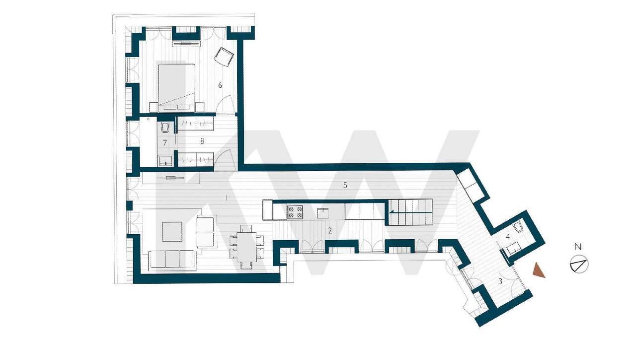 Apartamento Duplex T2+1 com Garagem e Terraço na Estrela-33