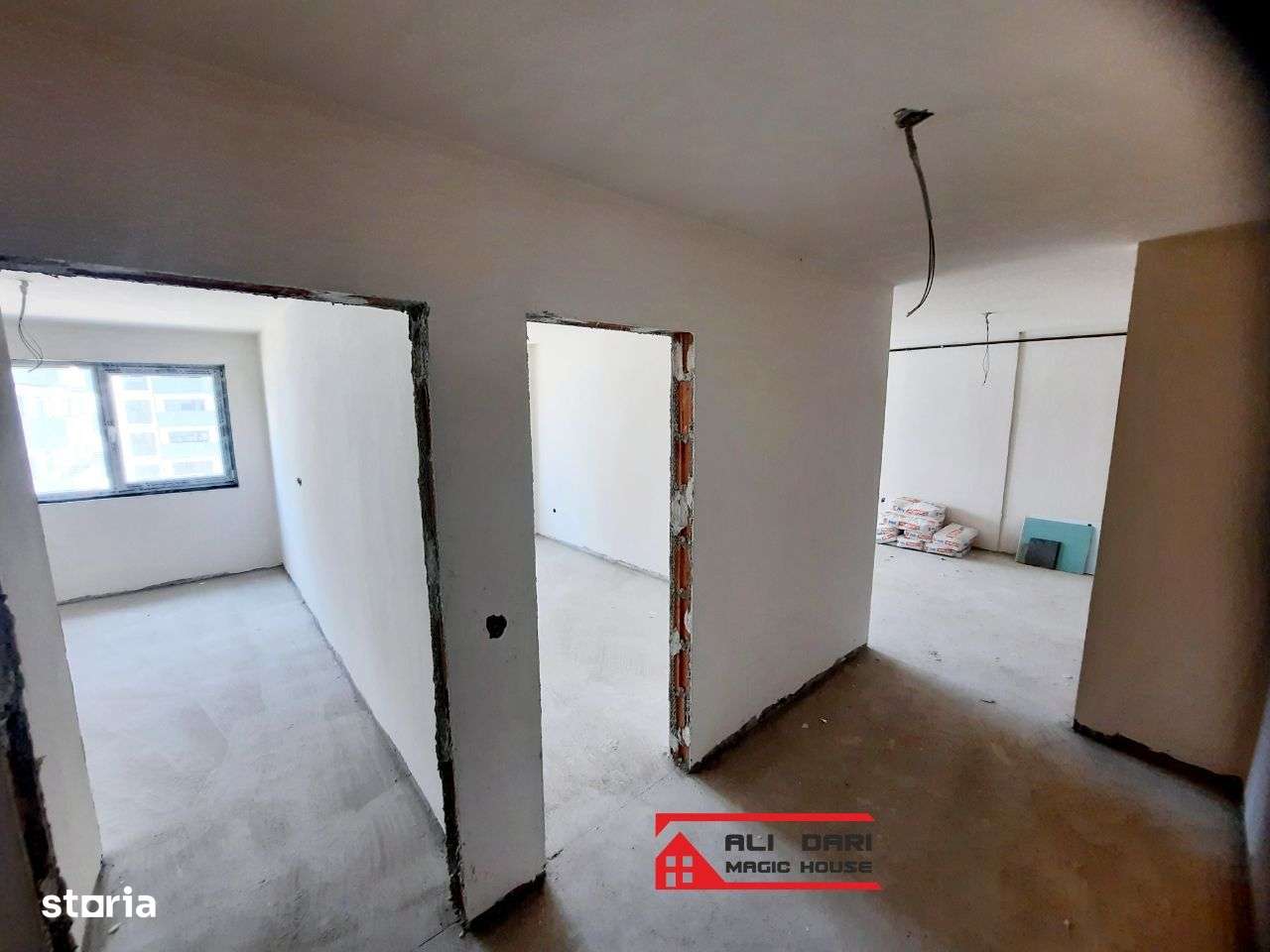 57,86 mp + balcon 9 mp Etaj 2 Str Stelelor, Cluj - Baciu ,Bloc Nou - Imagine principală: 2/9