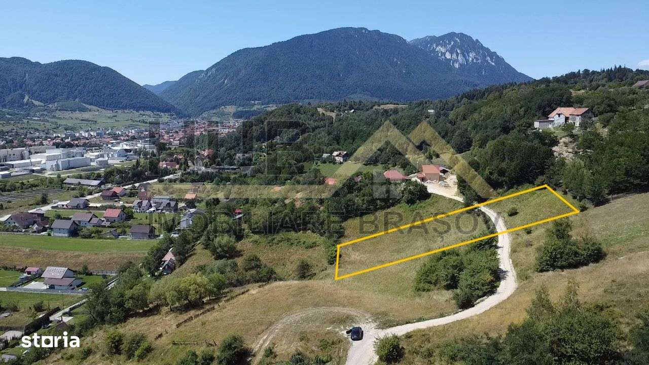 Teren Zarnesti cu Priveliste | PUZ | Utilitati| 3.470mp - Imagine principală: 2/10