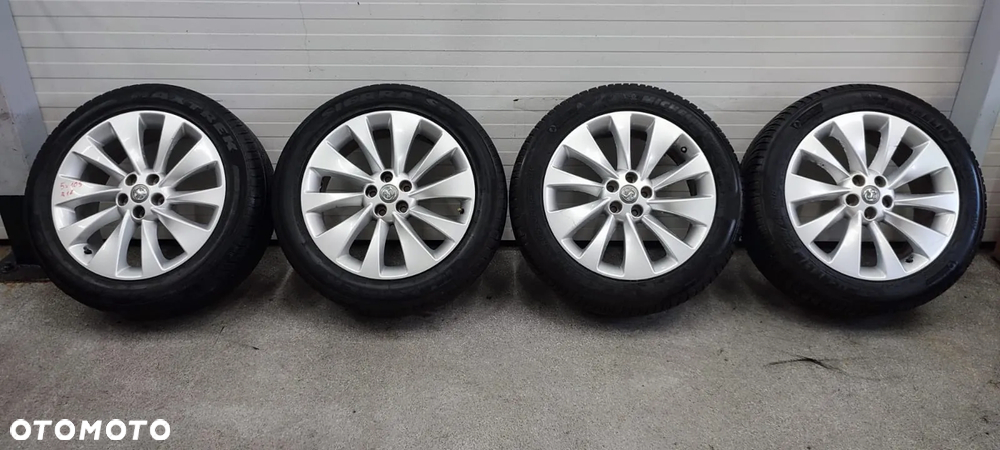 215/55R18 5X105 OPEL MOKKA ALUFELGI 18" + OPONY 2019R. 7MM - 4