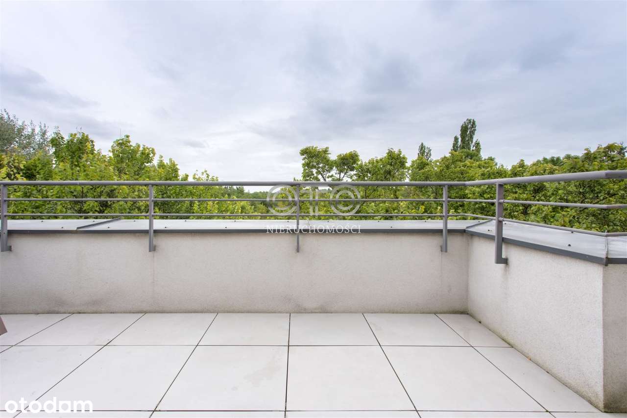 Apartament wśród zieleni z tarasem, MP+KL, klima-17