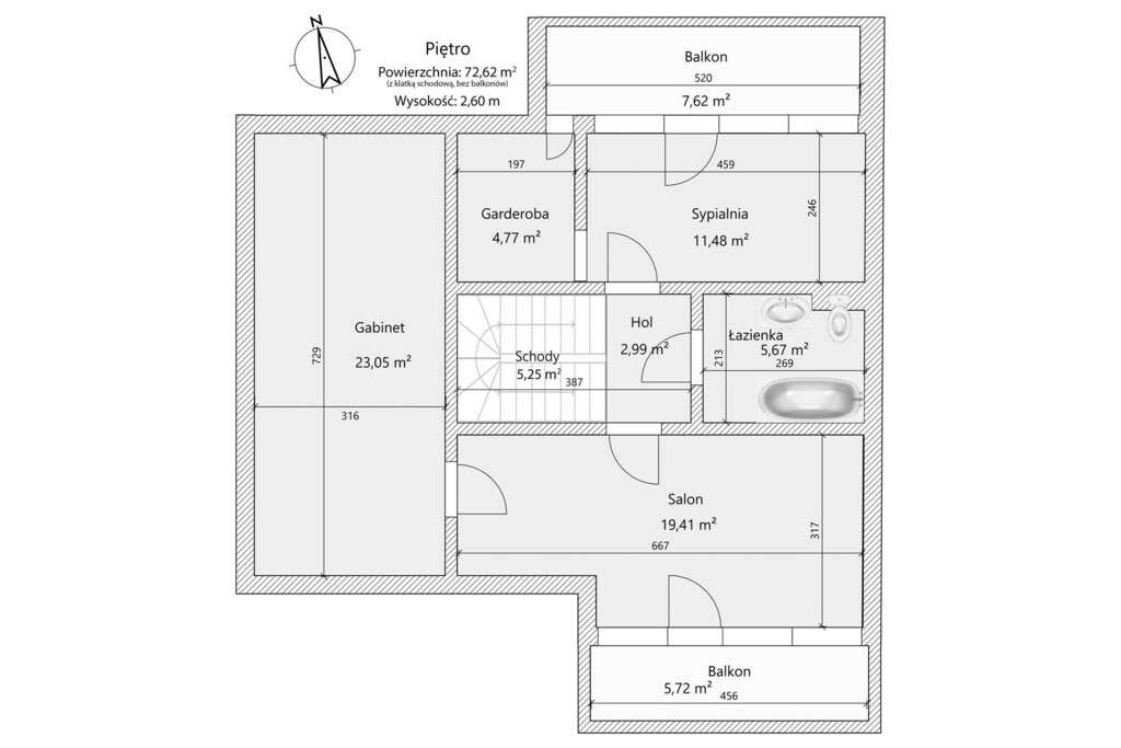 Dom w Hornówku w zalesionej okolicy - Pełny obrazek: 5/20