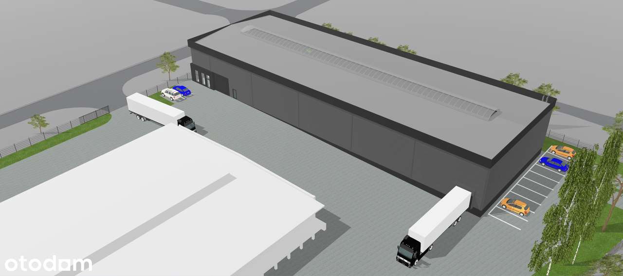 NOWA Hala do Wynajęcia Magazyn Produkcja Biuro - Pełny obrazek: 2/4