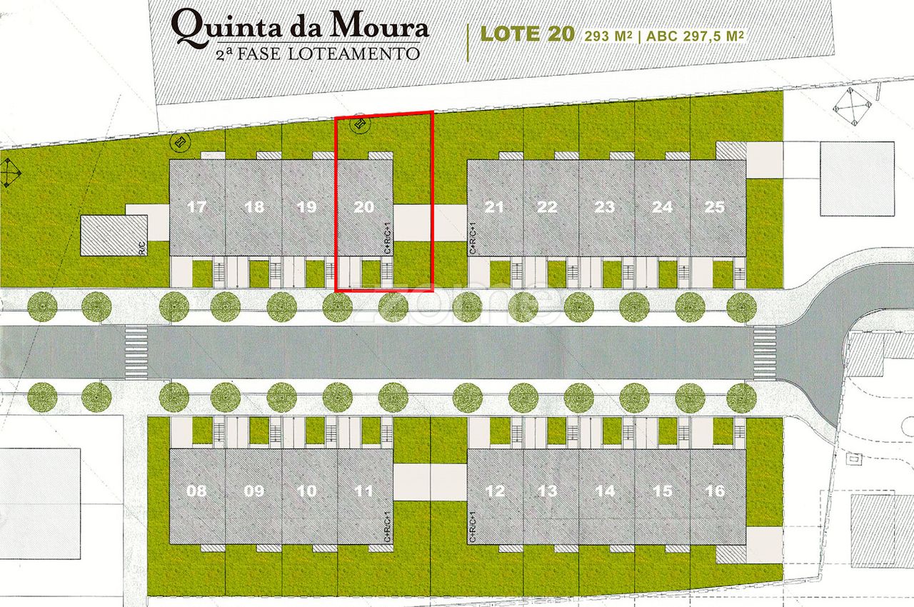 Lote para moradia T4 a 250m Estação CP Palmilheira/Águas Santas, Ma...