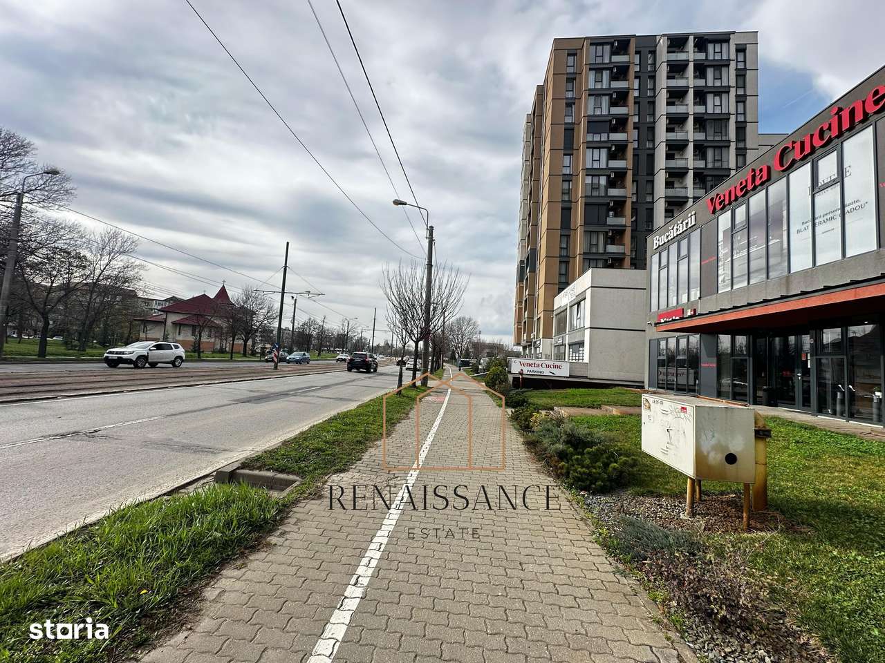 Rebreanu Spatiu Comercial Lux | P+1E 504mp Utili | 9 Parcari Subterane - Imagine principală: 2/6