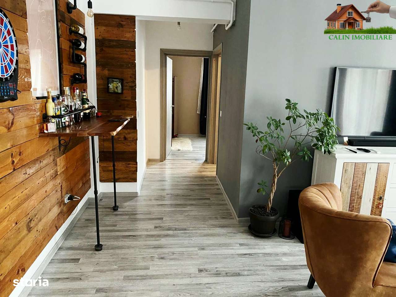 Apartament 2 camere et 1  62 mp Mobilat Parcare Valea Adanca 5 Drumuri-2