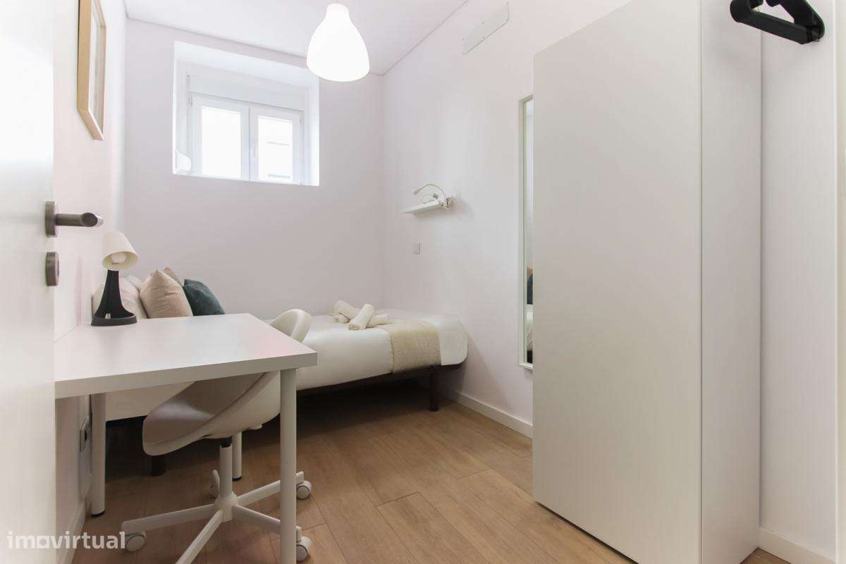 Quarto - localizado em Alameda Lisbon - Grande imagem: 3/10