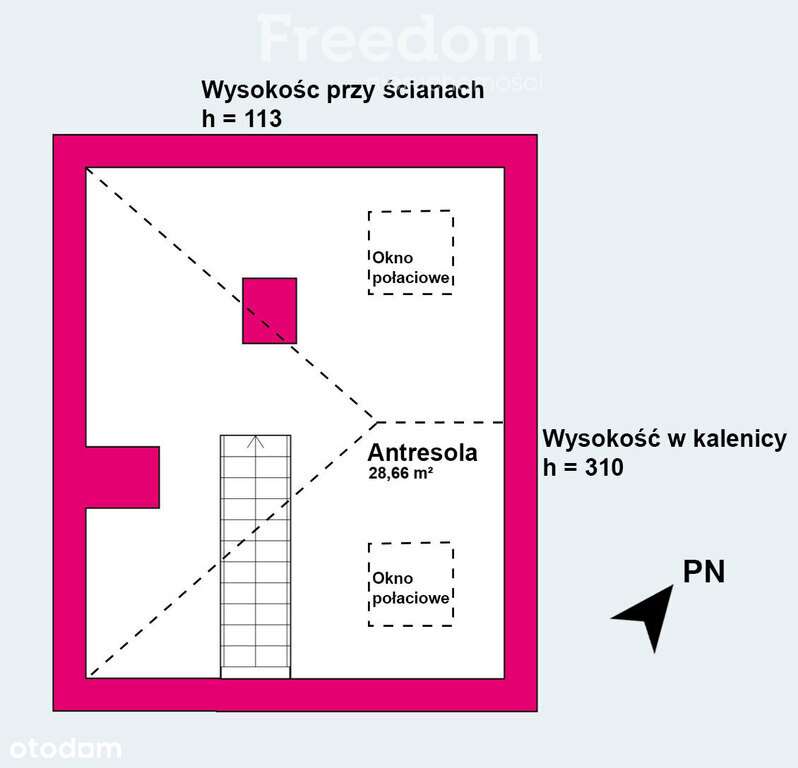 Dwupoziomowe 4 pokoje | Sadyba | 104,4 m2 - Pełny obrazek: 3/20