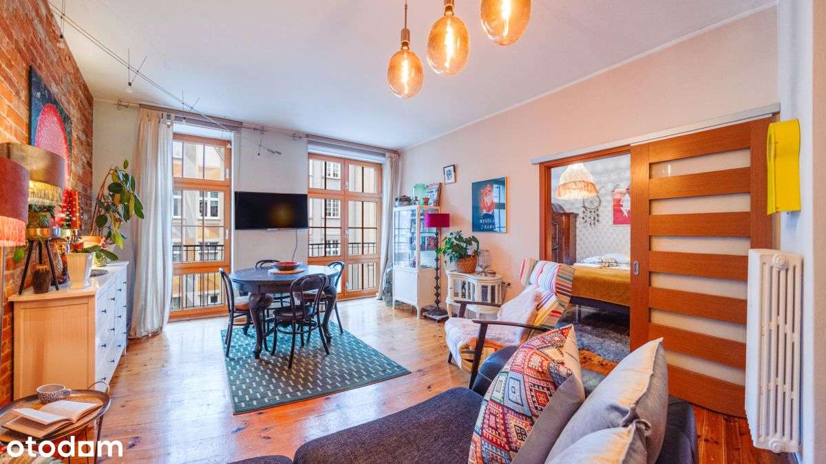 Na wynajem klimatyczne mieszkanie w sercu Gdańska - Pełny obrazek: 3/8