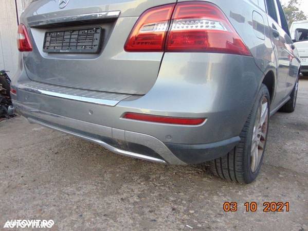 Bara spate Mercedes ML W166 2011-2015 spoiler bara spate completa dezmembrez ML w166 - 1