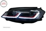 Faruri LED VW Golf 7.5 VII (2017+) GTI Look cu Semnal Dinamic- livrare gratuita - 8