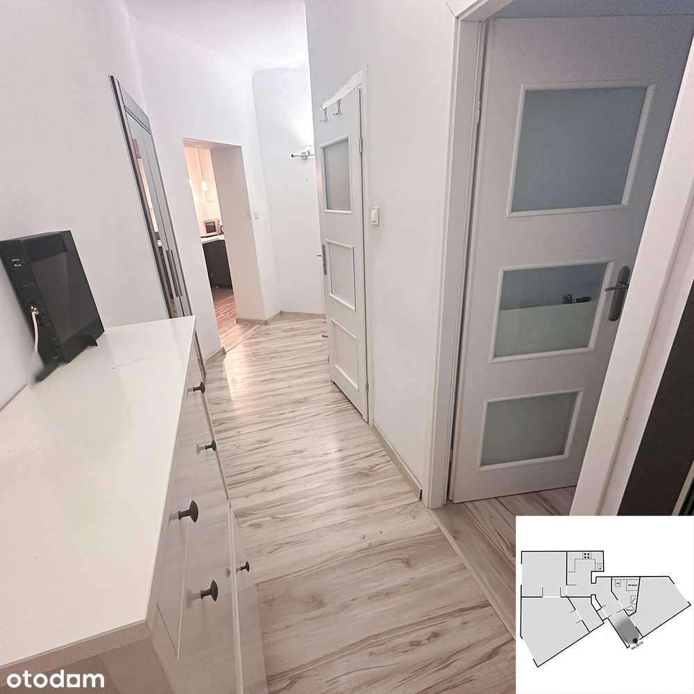 3 oddzielne pokoje mieszkanie 55,5m2 , Olsztyn, Zatorze - Pełny obrazek: 5/9