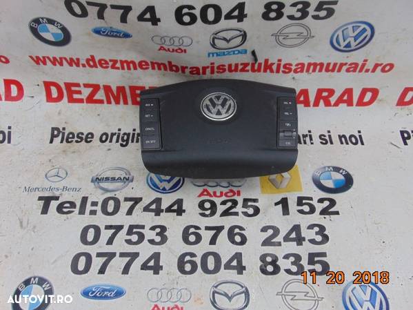 Airbag Sofer VW Phaeton Touareg airbag volan dezmembrez Phaeton Touare - 2