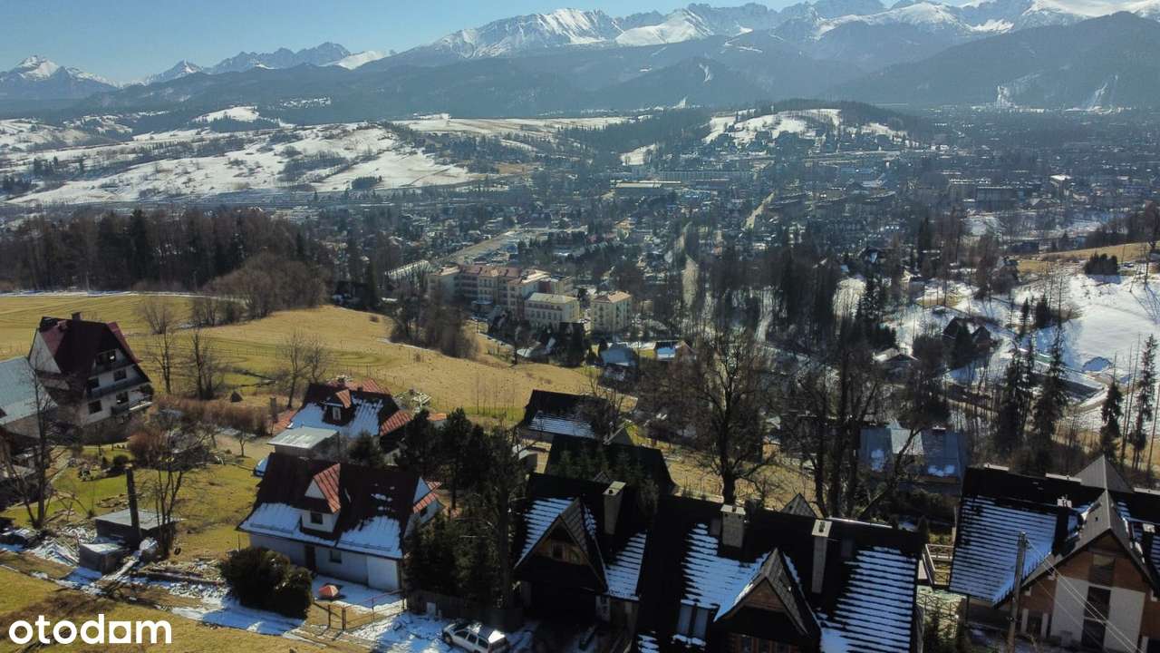 Działka budowlana z widokiem na Zakopane i góry! ul. Ciągłówka-2
