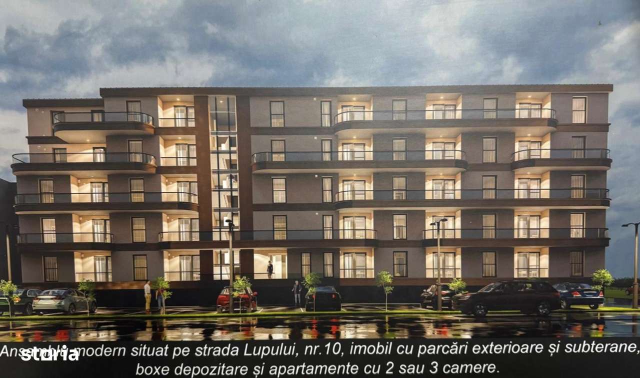 Ansamblu rezidential str. Lupului - 2 camere !-0