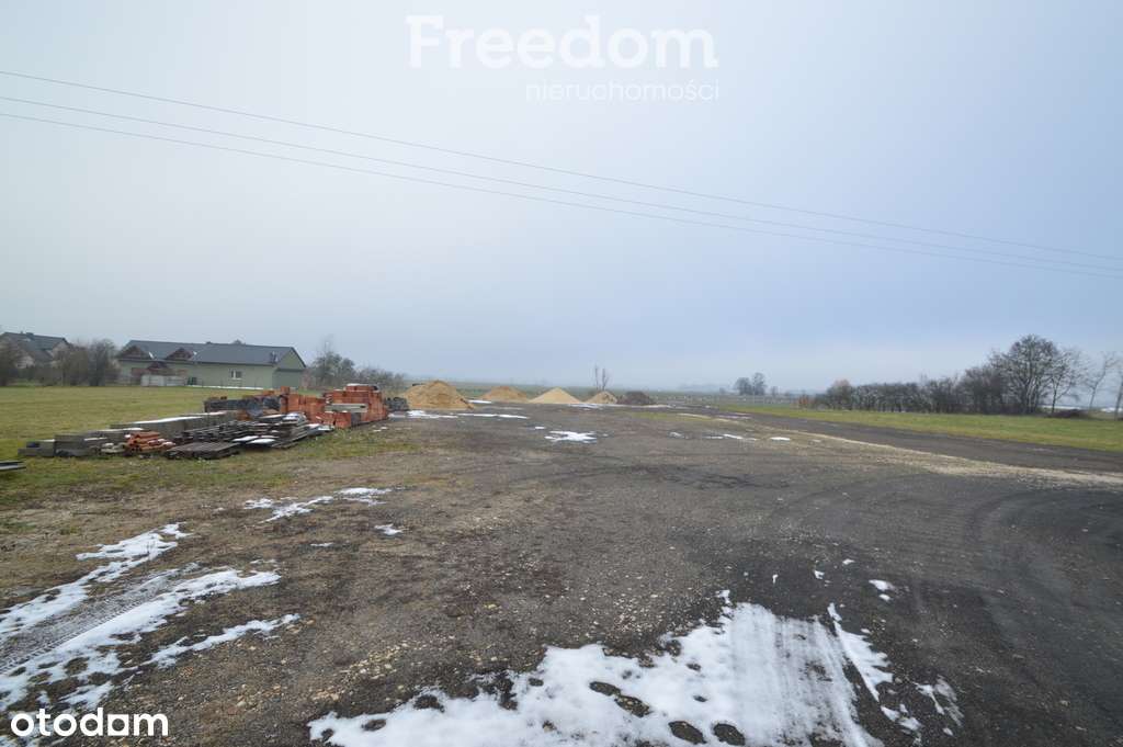 Działka z utwardzonym placem pod branże budowlaną - Pełny obrazek: 4/6
