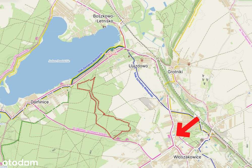 Mieszkanie na parterze, taras i 2 garaże - Włoszakowice-18