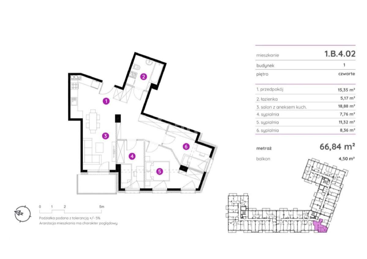 Komfortowe M4  w Gdańsku - Pełny obrazek: 5/5