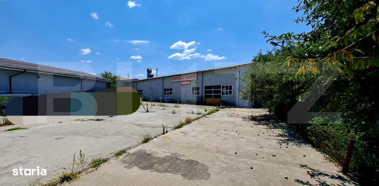 Propietate comercial-industriala, 970 mpc si 3150 mp teren cu deschide - Imagine principală: 2/19