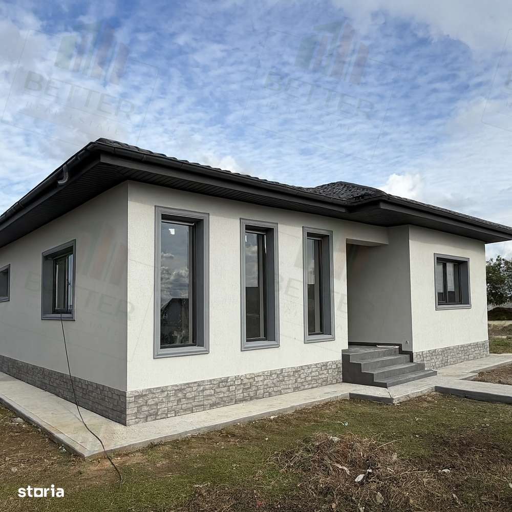 Casă tip parter – 3 camere | 2 băi | teren 370 mp – Comuna Berceni - Imagine principală: 2/4