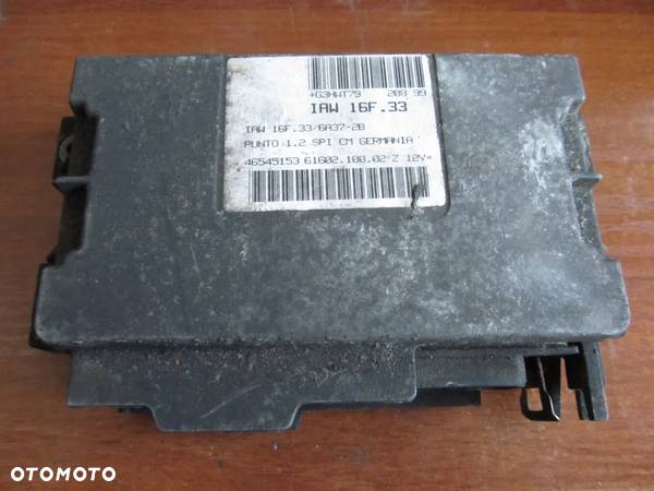 Fiat Punto 1.2 Sterownik Komputer Silnika IAW16F.33 46545153 - 1