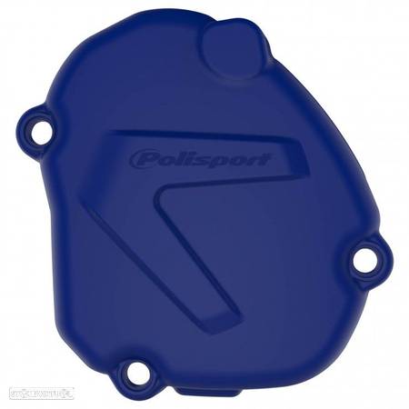 protetor tampa igniçao polisport azul yamaha yz 125 - 1