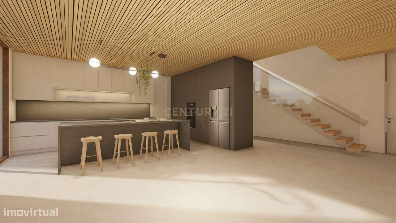 Moradia de Luxo T4 com jardim e piscina, adjacente ao golfe West Cliff - Grande imagem: 4/12