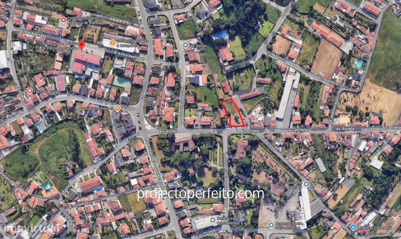 Terreno  Venda em Paços de Brandão,Santa Maria da Feira - Grande imagem: 4/5