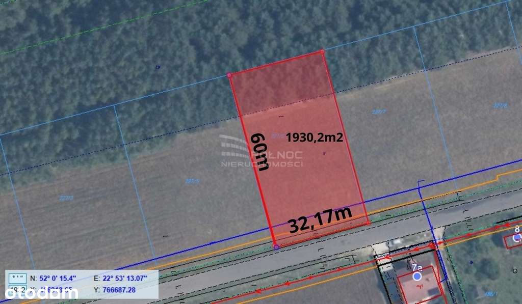 Działka budowlana w otoczeniu lasu - Pełny obrazek: 4/5