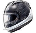 capacete arai rx-7v cb preta/branca - 1