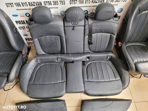 Interior Scaune Fata Spate Bancheta Din Piele Cu Incalzire Mini Clubman F54 Dupa 2015 Volan Stanga - 4