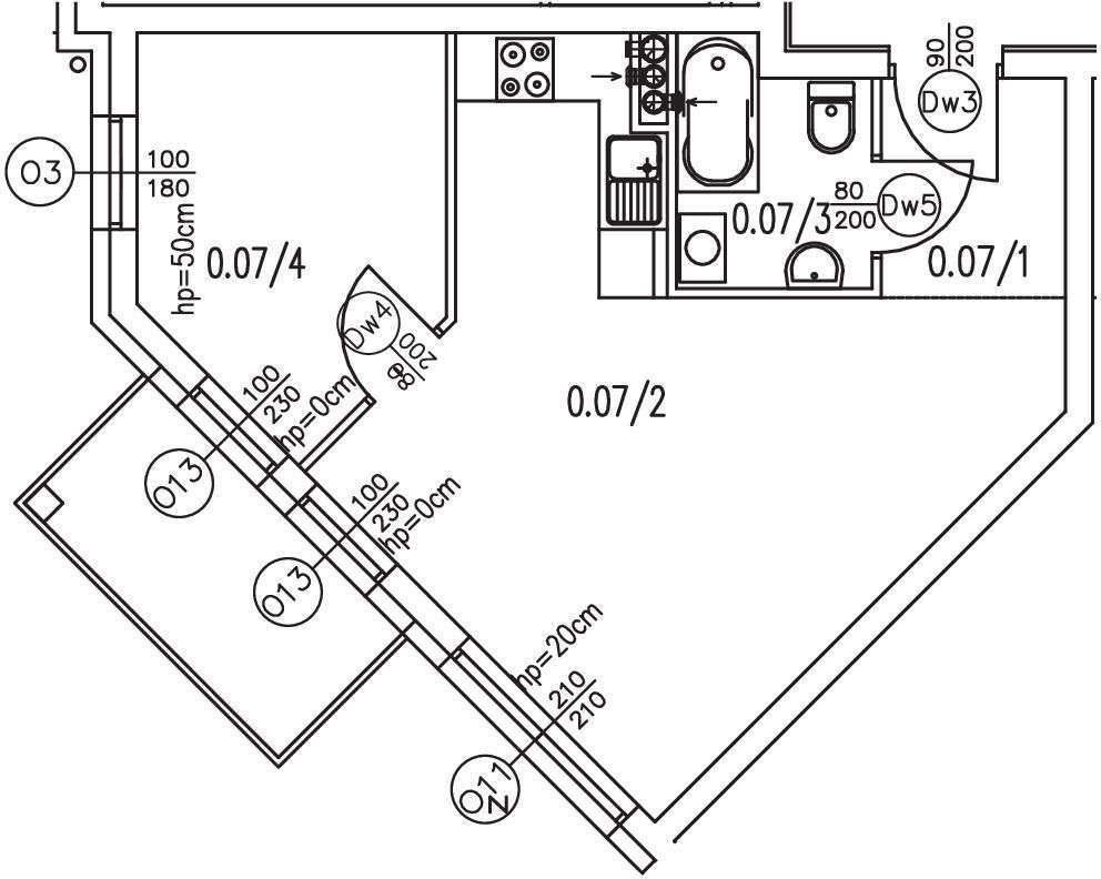 Nowoczesne mieszkanie - 37m2, B1 0.07 - Pełny obrazek: 4/8