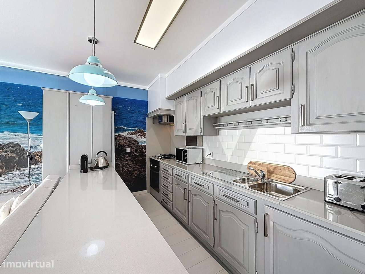 APARTAMENTO T2 FRENTE MAR - AREIA BRANCA | 82m2 | LICENÇA ALOJAMENTO L - Grande imagem: 2/20