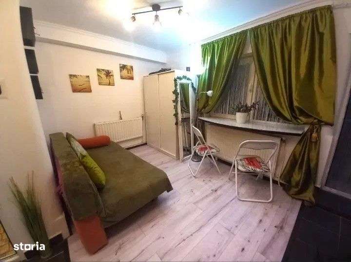 Investitie! Garsoniera finisata, terasa 14 mp, boxa, zona Turnul Pompi - Imagine principală: 2/10