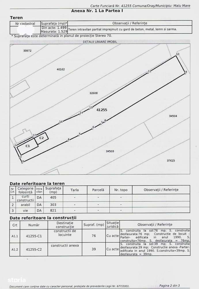 Principală,Malu Mare,1500mp,are partidă curent electric,apă curentă - Imagine principală: 2/3